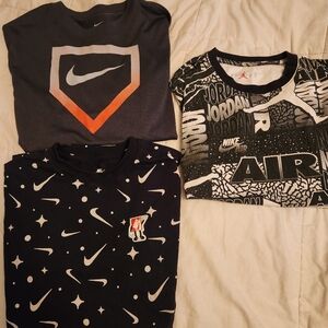 Lot of 3 Boys Nike Shirts